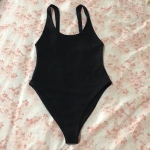 Mara Hoffman Black One Piece